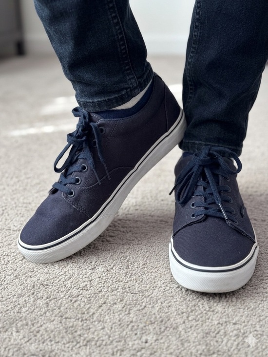 Other - Vans Atwood Low Top Canvas Sneakers in Navy Blue 👟✨